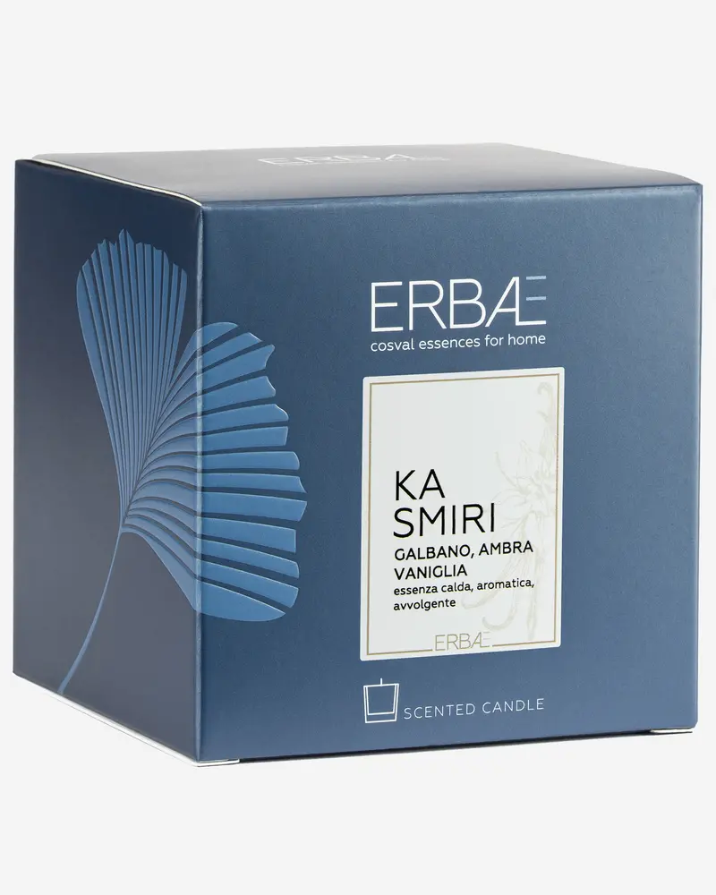 Erbal Kasmiri Scented Candle – 210G Premium Soy Wax, Calming Notes 1