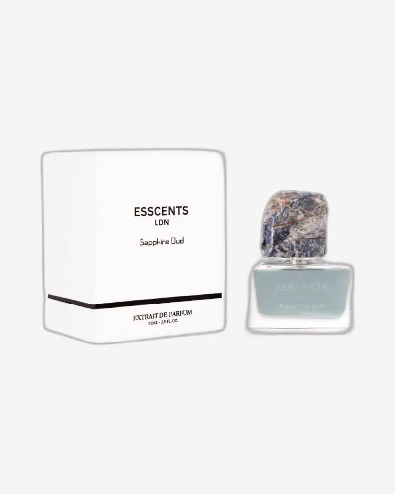Esscents Ldn Sapphire Oud Extrait De Parfum – 75Ml Blue-Toned Oud Perfume 1