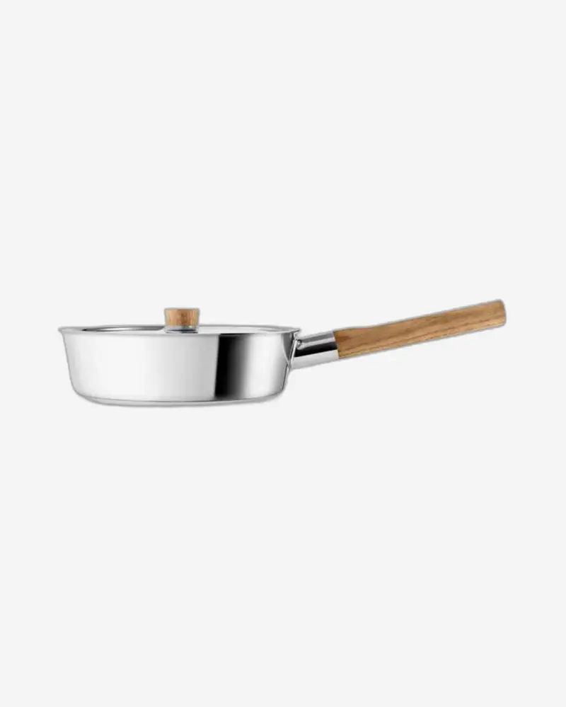 Eva Solo 281424 Stainless Steel Sauté Pan With Lid – 24Cm, Nordic Kitchen Collection 1