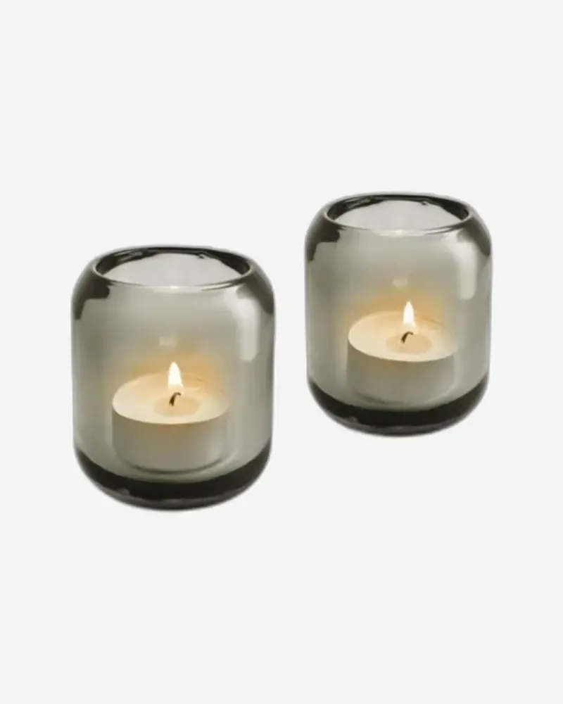 Eva Solo 571365 Acorn Tealight Holders – Dual Pack In Natural Stone 1