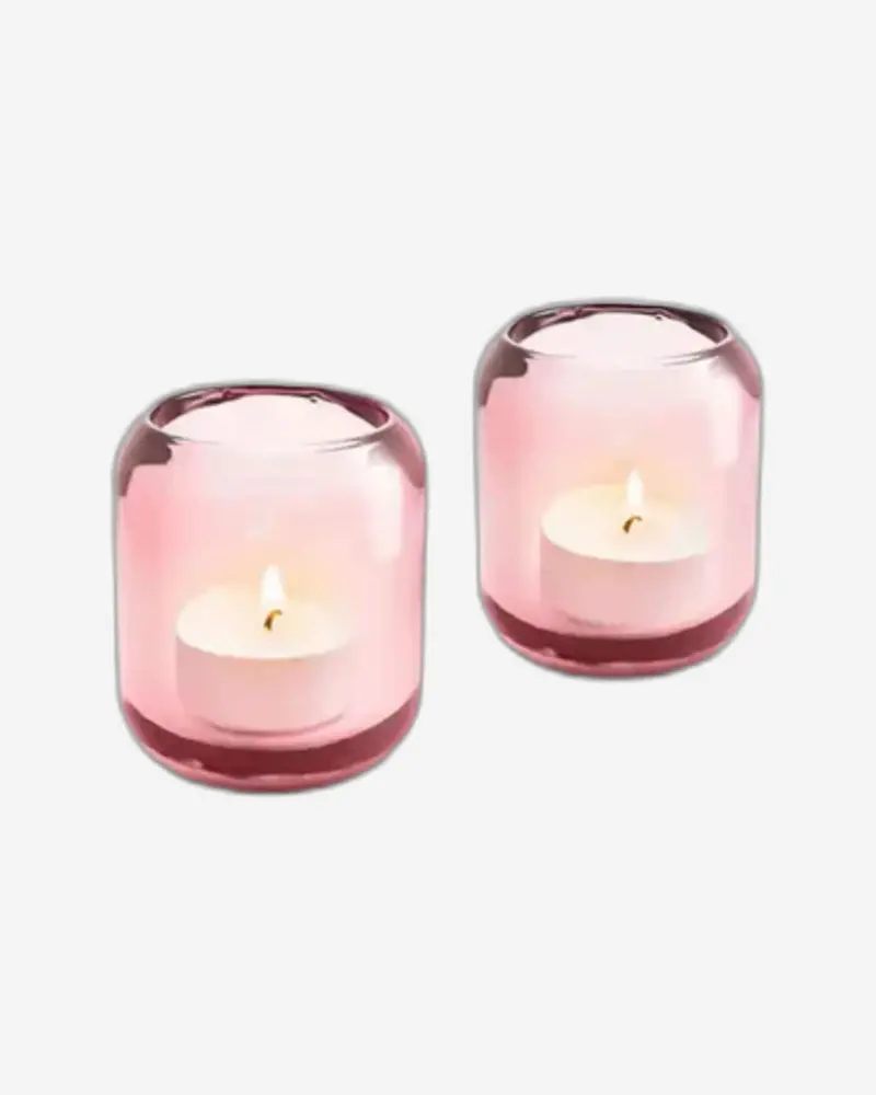 Eva Solo 571377 Acorn Tealight Candle Holders – Pair In Rose Tone 1