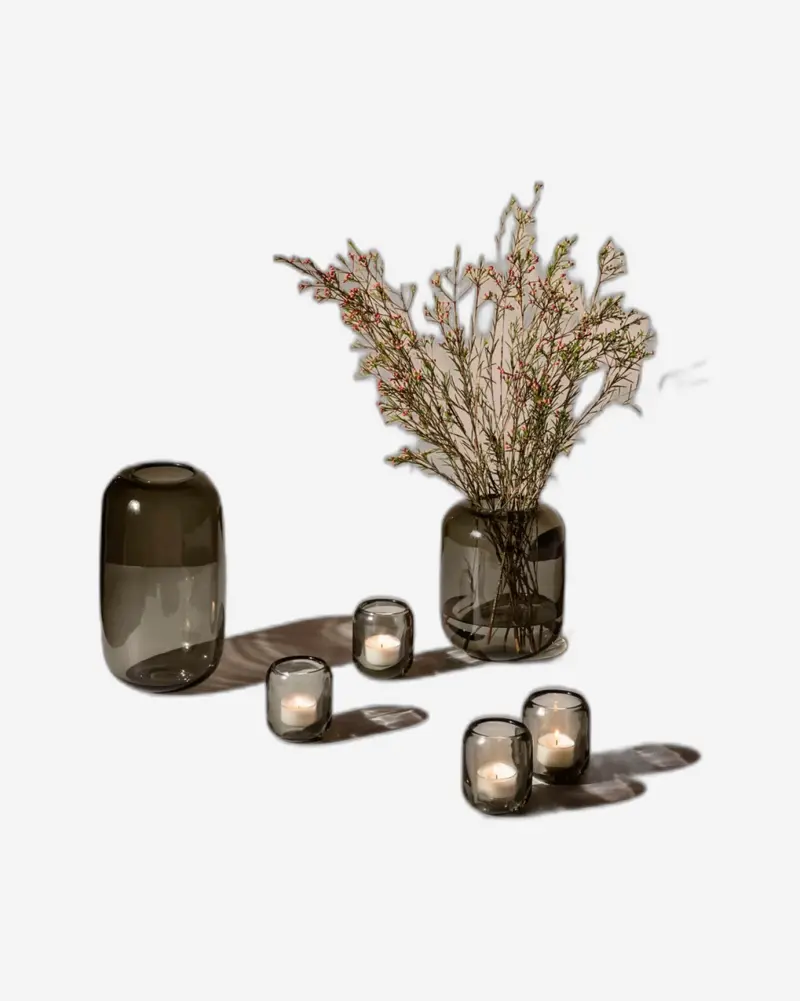 Eva Solo Acorn Vase In Stone Finish – 22Cm (Model 571389) 1