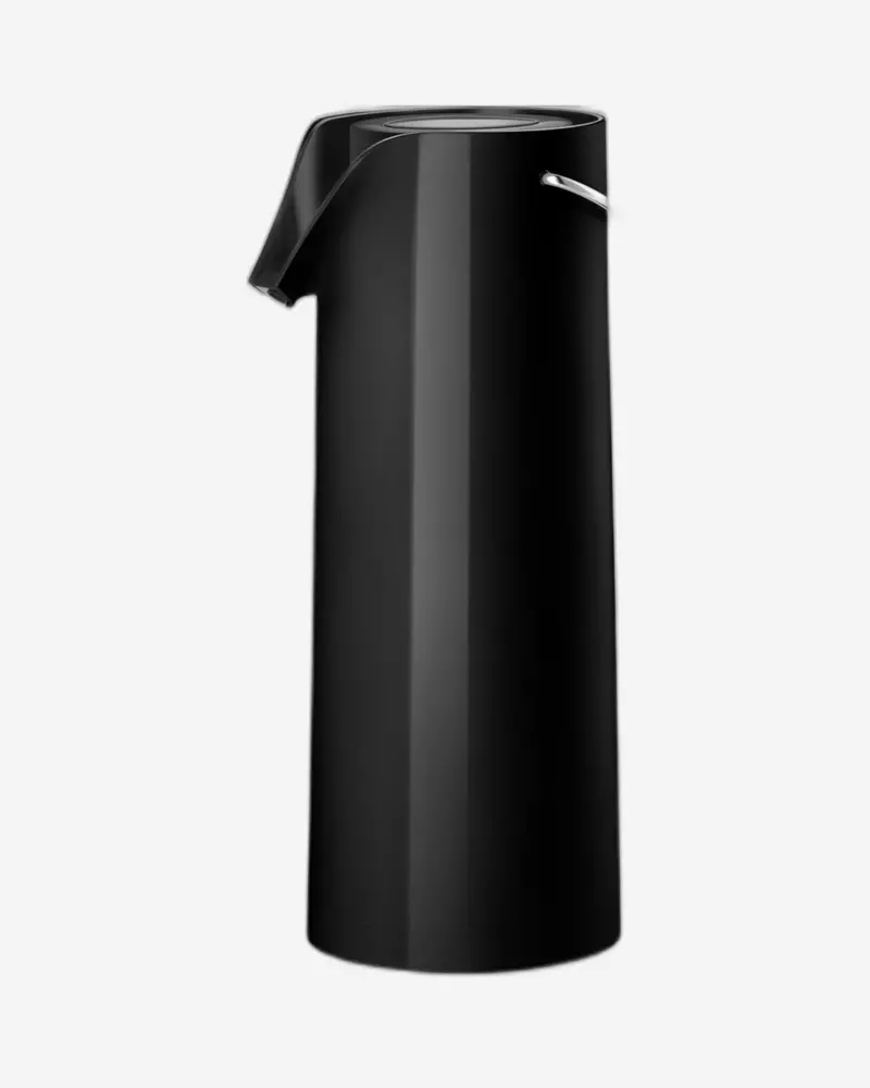 Eva Solo Pump-Action Vacuum Thermos Jug – 1.8L Black 1