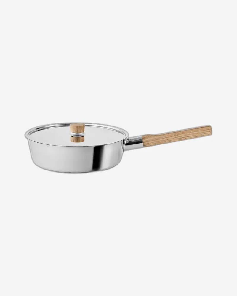 Eva Solo Stainless Steel Sauté Pan With Lid – 24 Cm – Nordic Kitchen Series 1