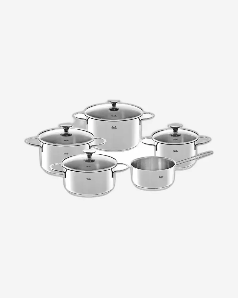 Fissler Copenhagen Cookware Set – 4-Piece Premium Stainless Steel Collection 1