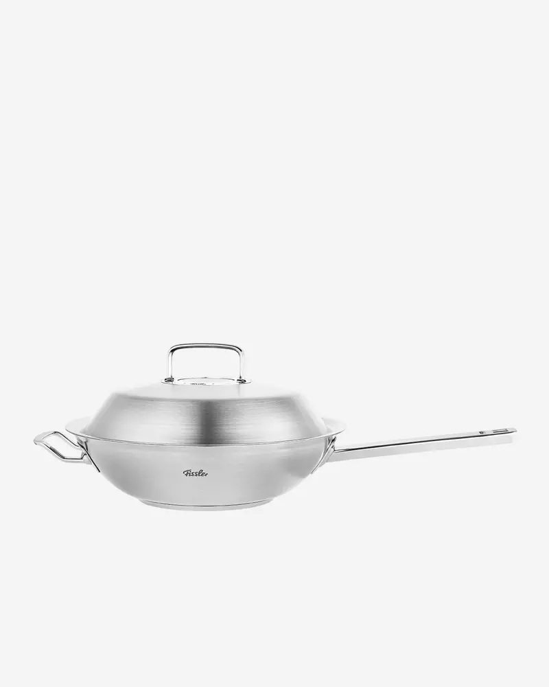 Fissler Original-Profi Stainless Steel Wok – 30 Cm Diameter 1
