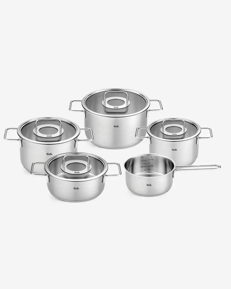 Fissler Pure Collection: 5-Piece Premium Cookware Set 1