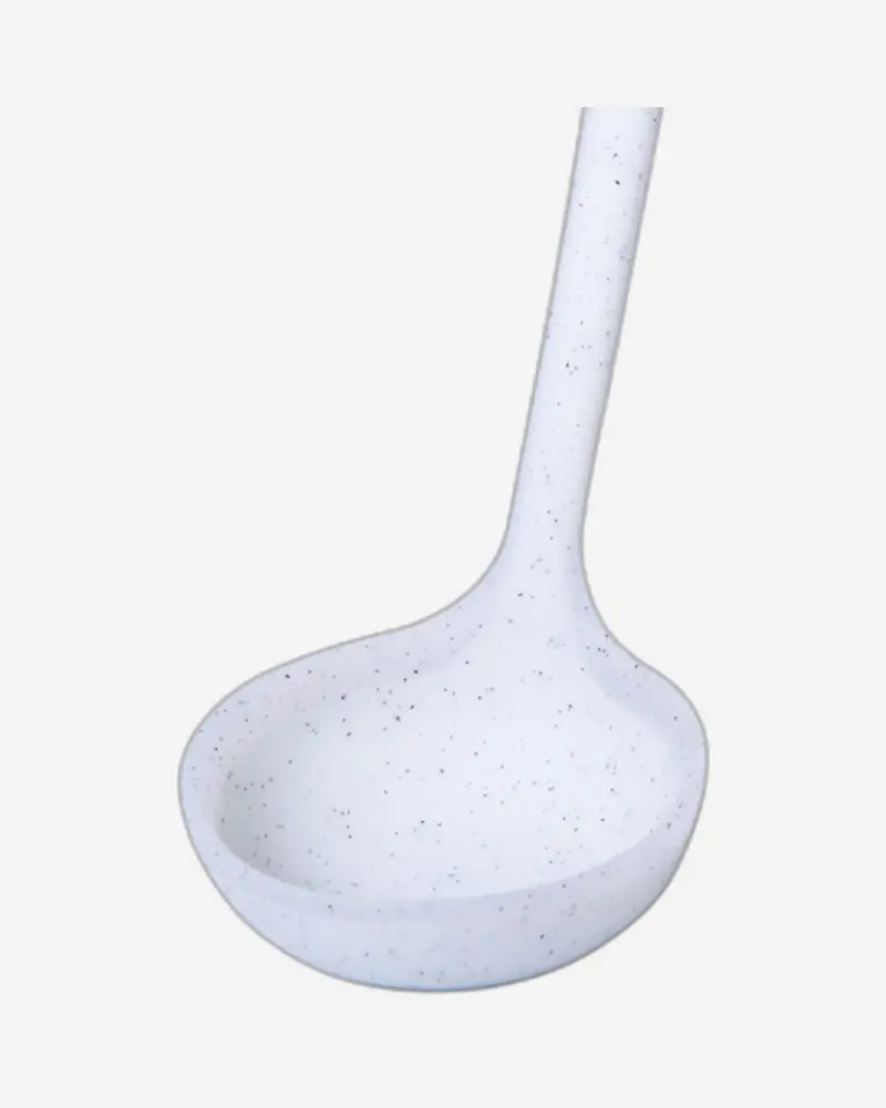 Fissman Bianca Ladle – 32 Cm White Nylon Soup Spoon 1