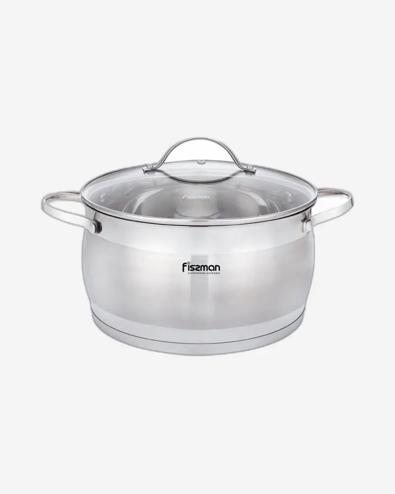 Fissman Fabiana Stockpot – 2.6L Deep Cooking Pot For Soups & Stocks 1
