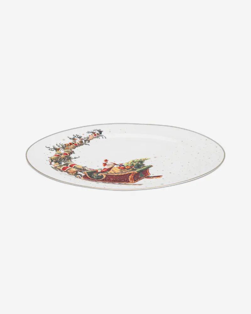 Fissman Holiday Oval Serving Platter – 35 Cm 1