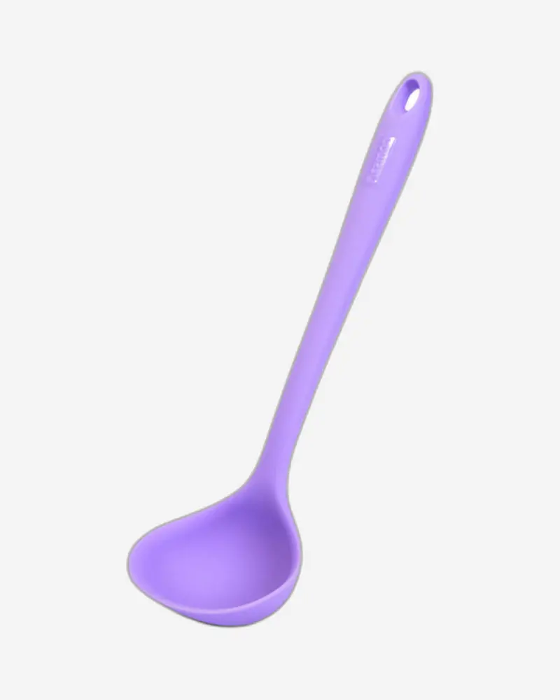 Fissman Iris Purple Soup Ladle With Ergonomic Handle 1