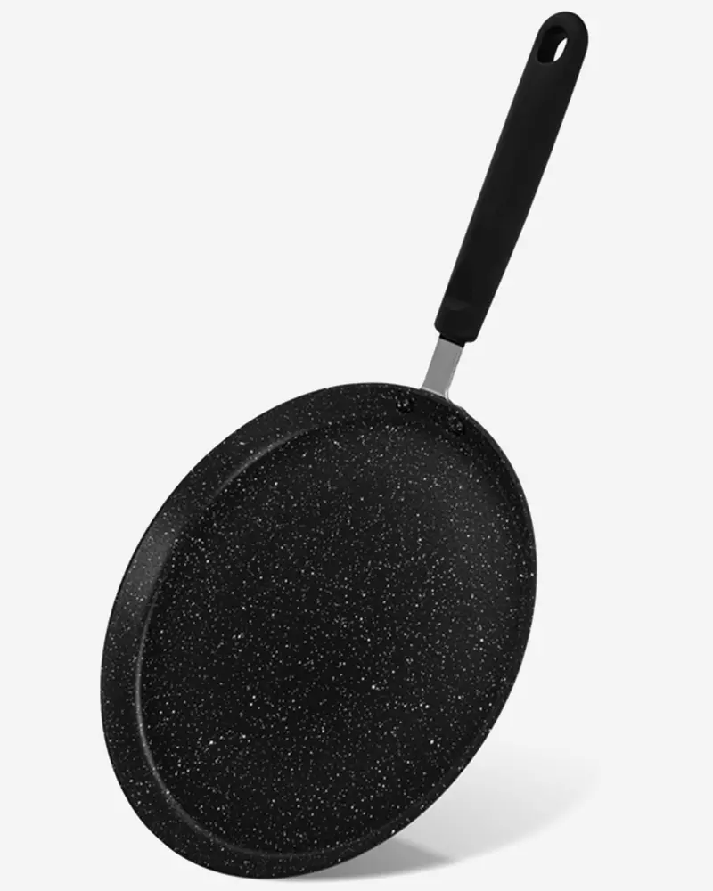 Fissman Jet Black Nonstick Aluminum Crepe Pan – 20 Cm Diameter 1