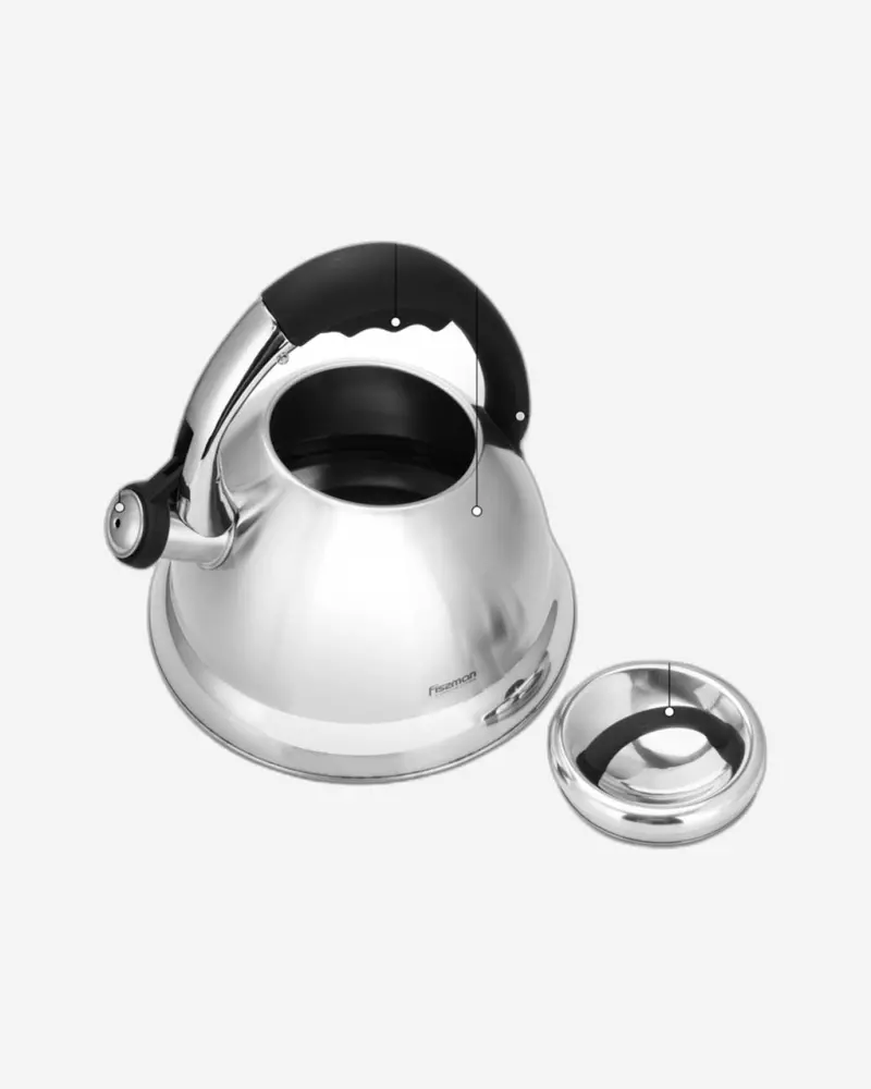 Fissman Maggie 2.6L Precision-Whistle Stainless Kettle 1