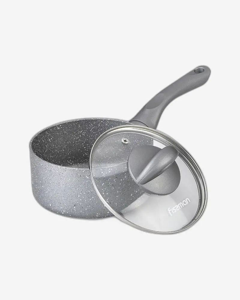 Fissman Moon Stone Aluminum Cookware Set – 6-Piece Ensemble 1