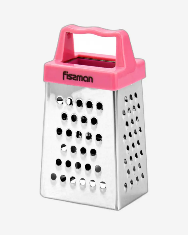 Fissman Pink 3-Inch Multi-Side Grater 1