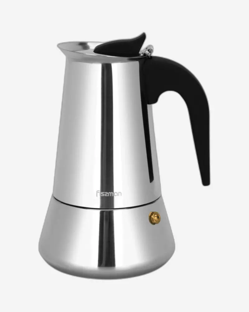 Fissman Stovetop Espresso Maker – 300 Ml (6-Cup) 1