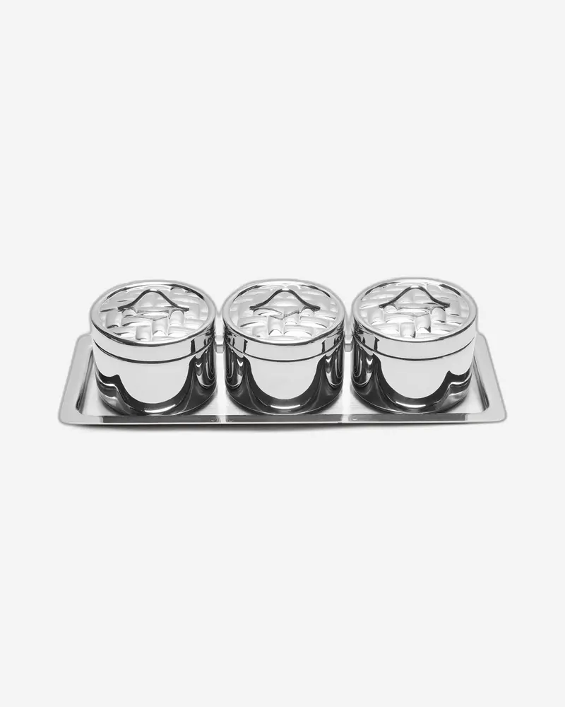 Global Tableware Stainless Steel Finger Food Serving Set 1
