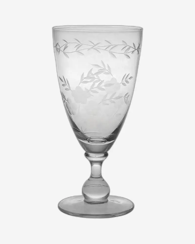 Greengate Drew Clear Red Wine Glass 1