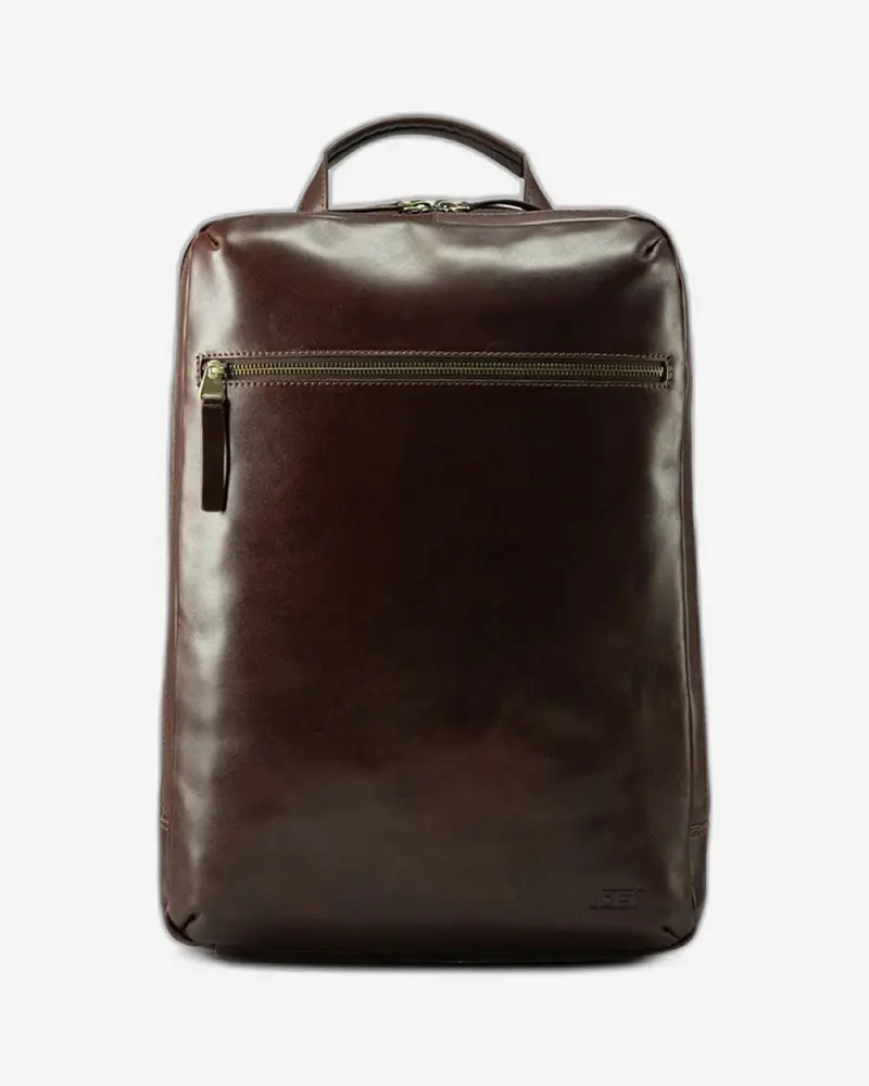 Jost Skagen Lightweight Leather Backpack For Business Travel 1