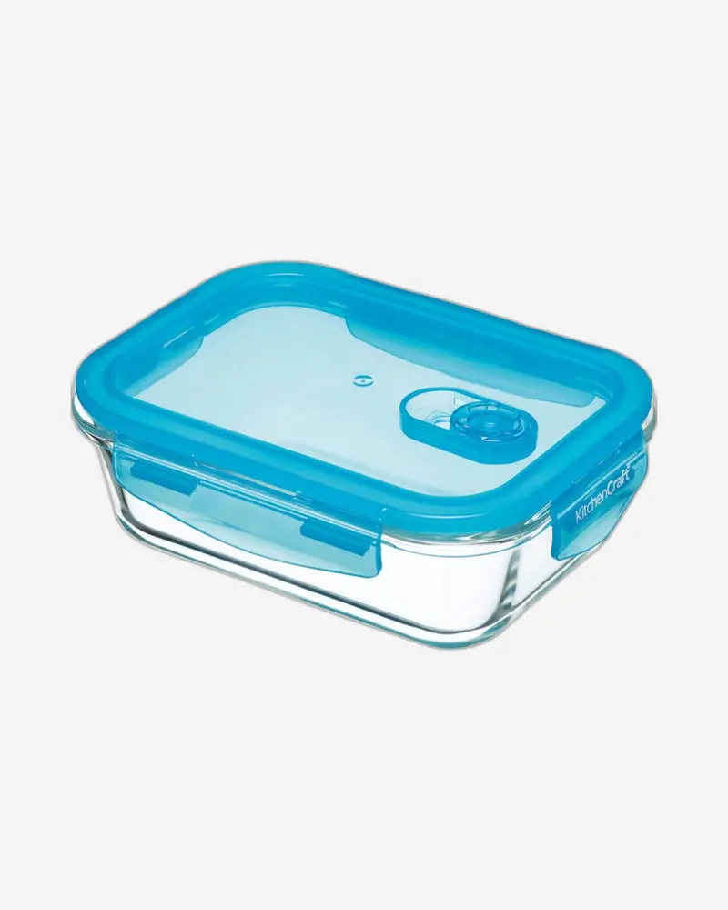 Kc Rectangular Glass Storage Container – 1 Litre 1