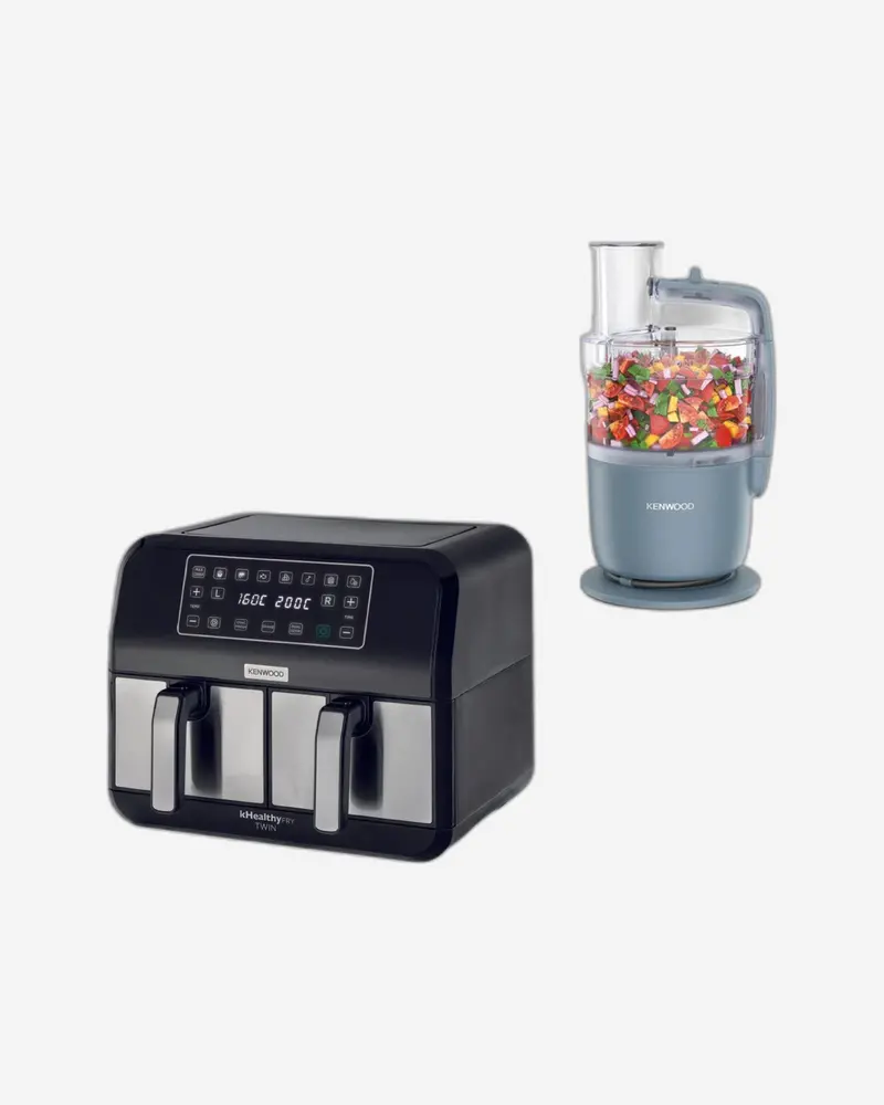 Kenwood Food Processor Bundle – Includes Digital Air Fryer & Multiple Attachments 1