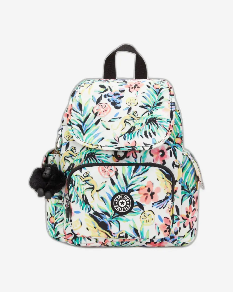 Kipling City Pack Mini Floral Backpack – Small Cocktail-Print Urban Backpack (I4628-5Dz) 1