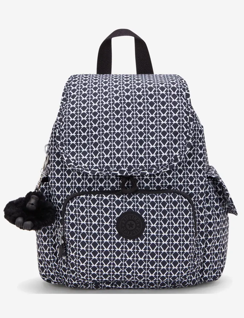 Kipling City Pack Mini Signature Print Compact Backpack – I4628-Dd2 1