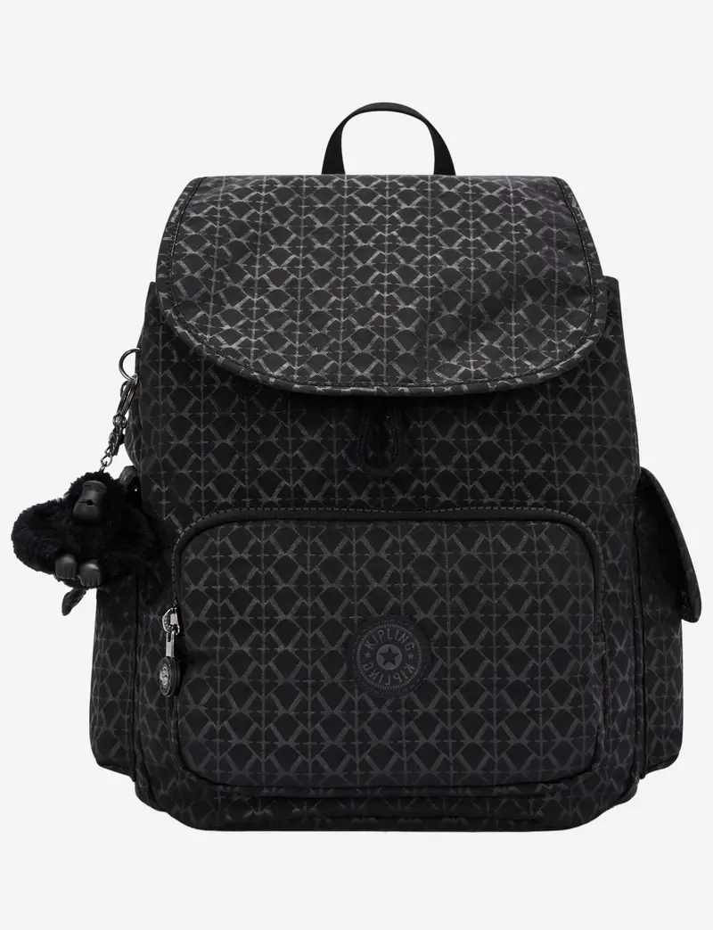 Kipling City Pack S Signature Embossed Mini Backpack 1
