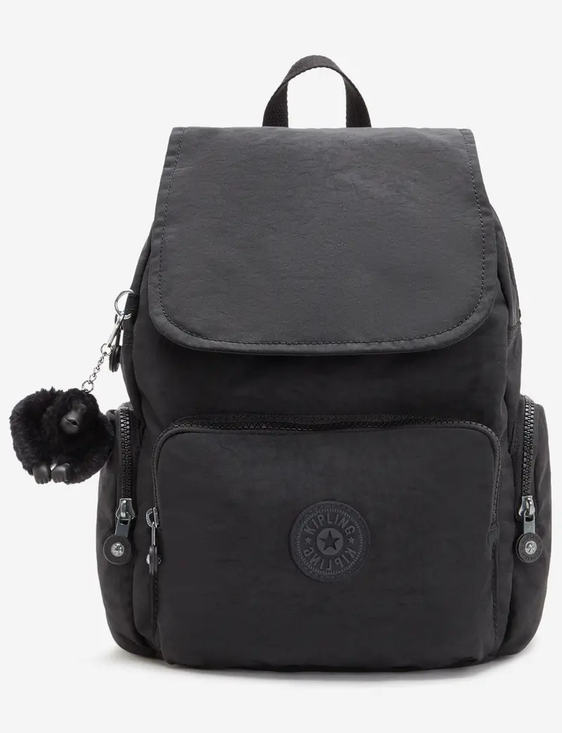 Kipling City Zip Mini Adjustable Backpack In Black – I6046-P39 1