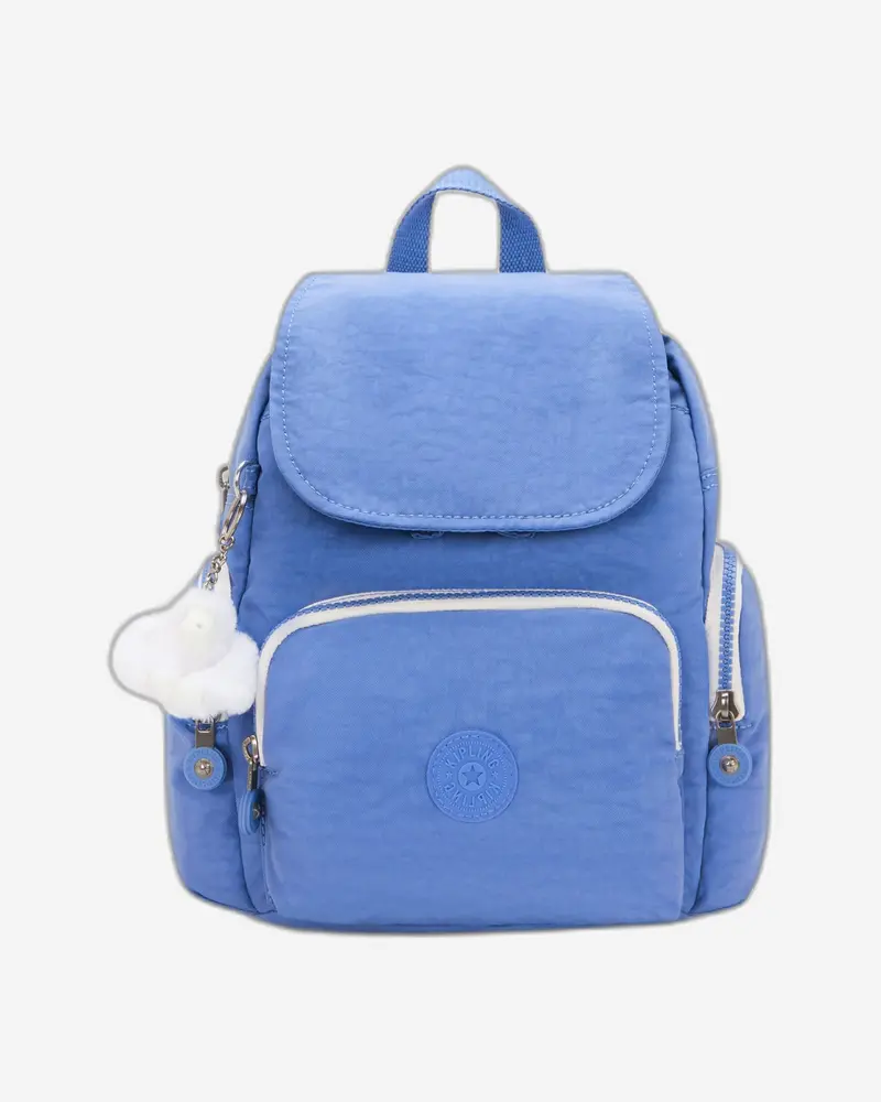 Kipling City Zip Mini Backpack In Cocktail Blue – Ultra-Compact Style I6046-87S 1