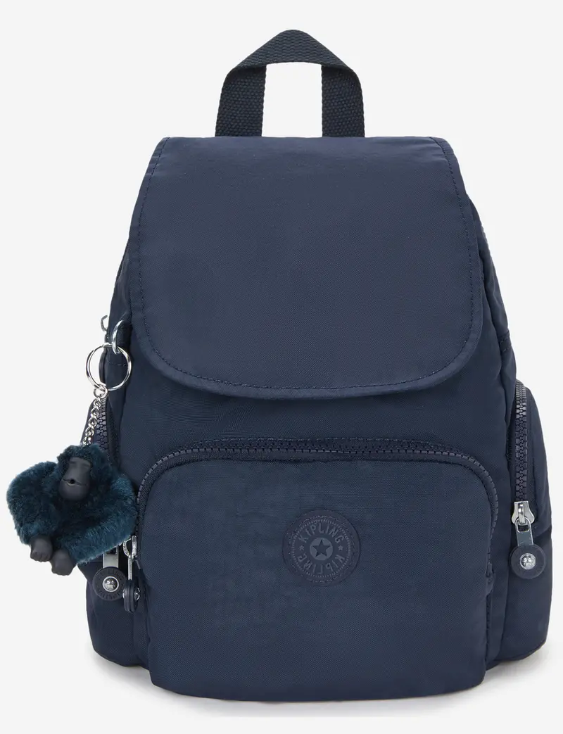 Kipling City Zip Mini Blue Bleu Adjustable Mini Backpack – I6046-96V 1