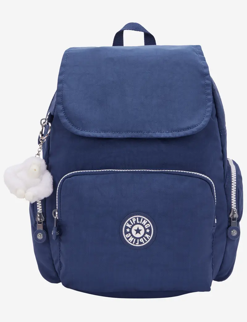 Kipling City Zip S Casual Blue Compact Backpack 1