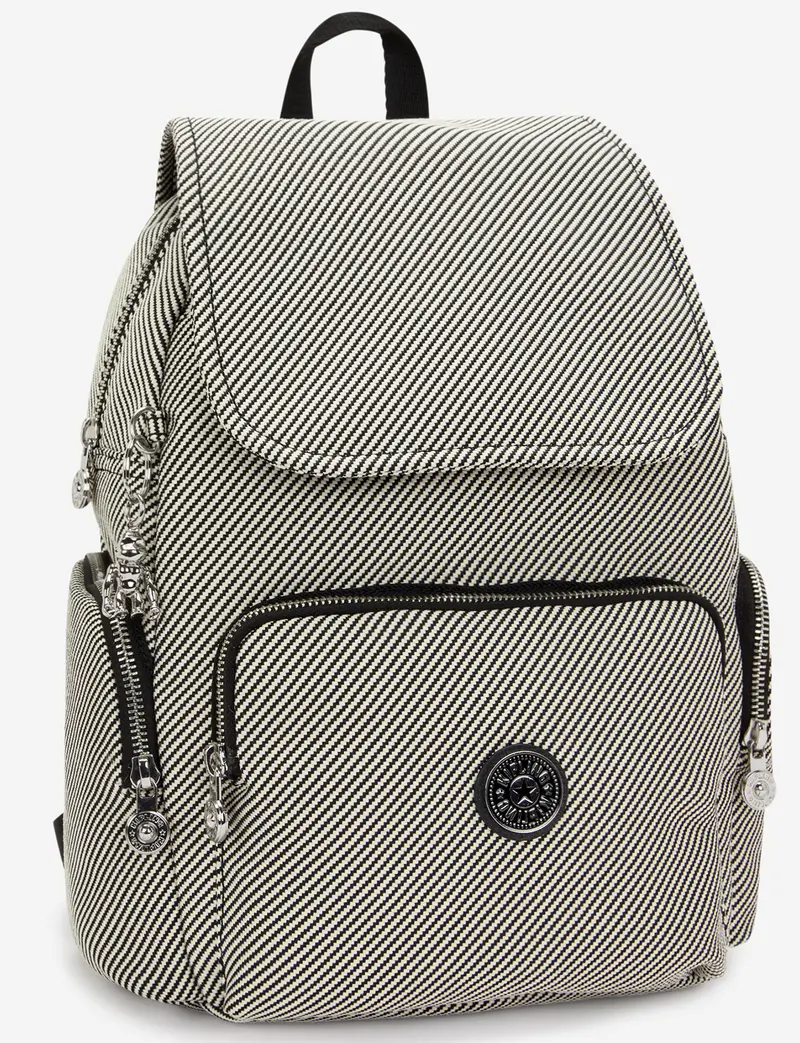 Kipling City Zip S Diagonal Jq Compact Backpack 1