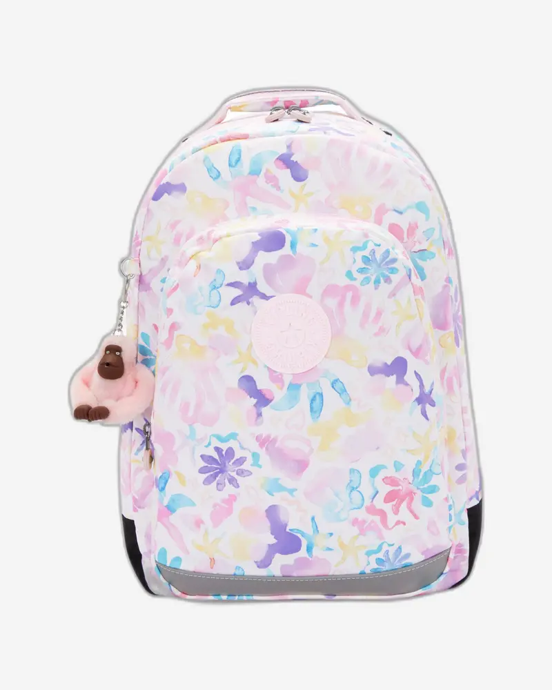 Kipling Class Room Aqua Sea Large Laptop Backpack 1