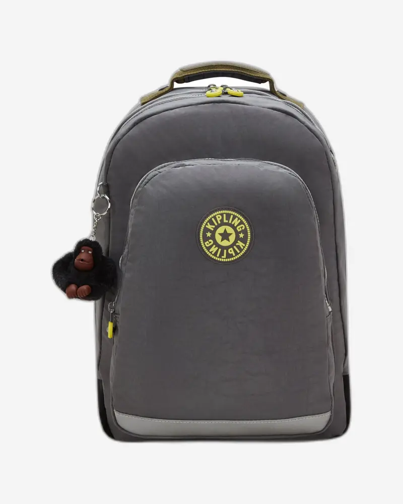 Kipling Class Room Back To Grey Large Laptop Backpack 1