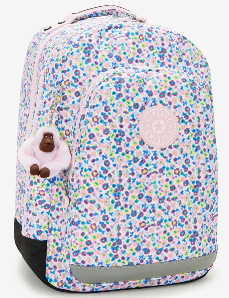 Kipling Class Room Digi Floral Backpack With Laptop Protection – Large – I7090-7Er 1