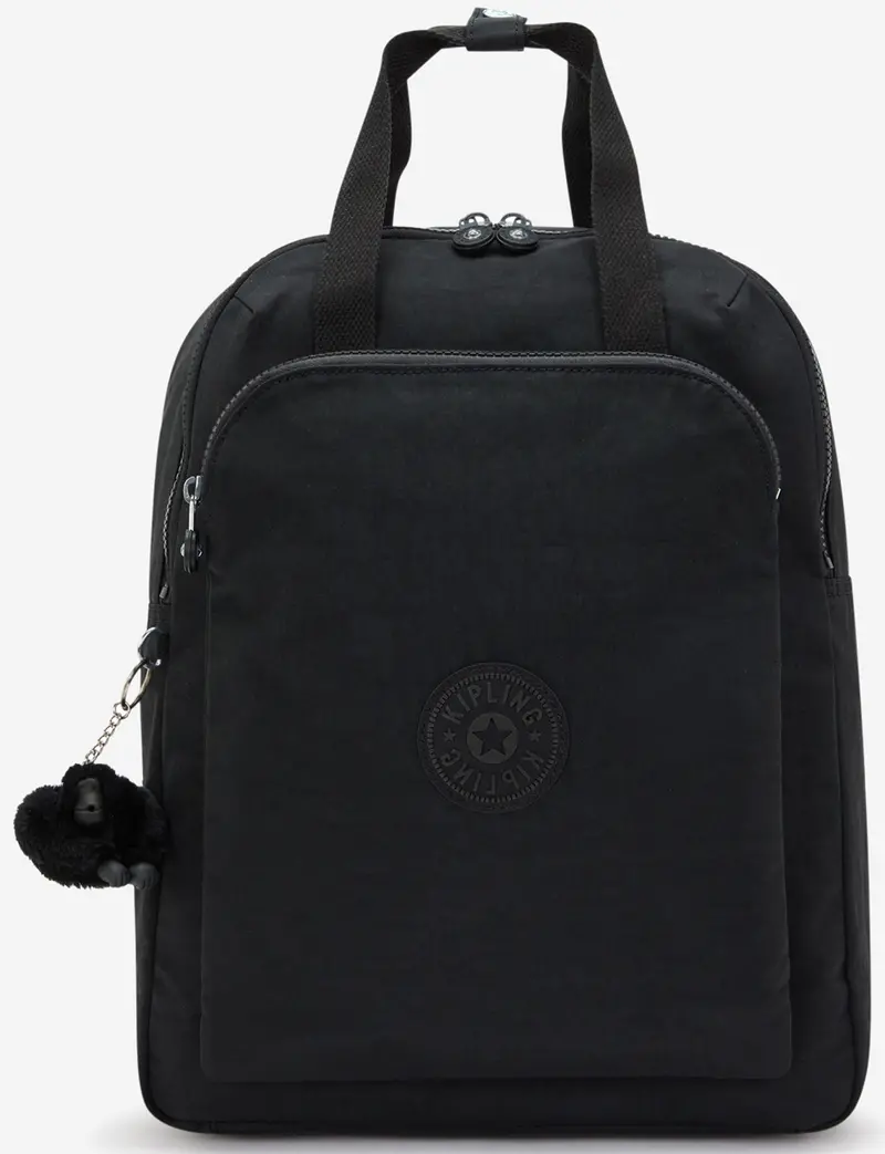 Kipling Kazuki L Large Backpack In Black Noir – Dedicated Laptop Compartment & Durable Build 1