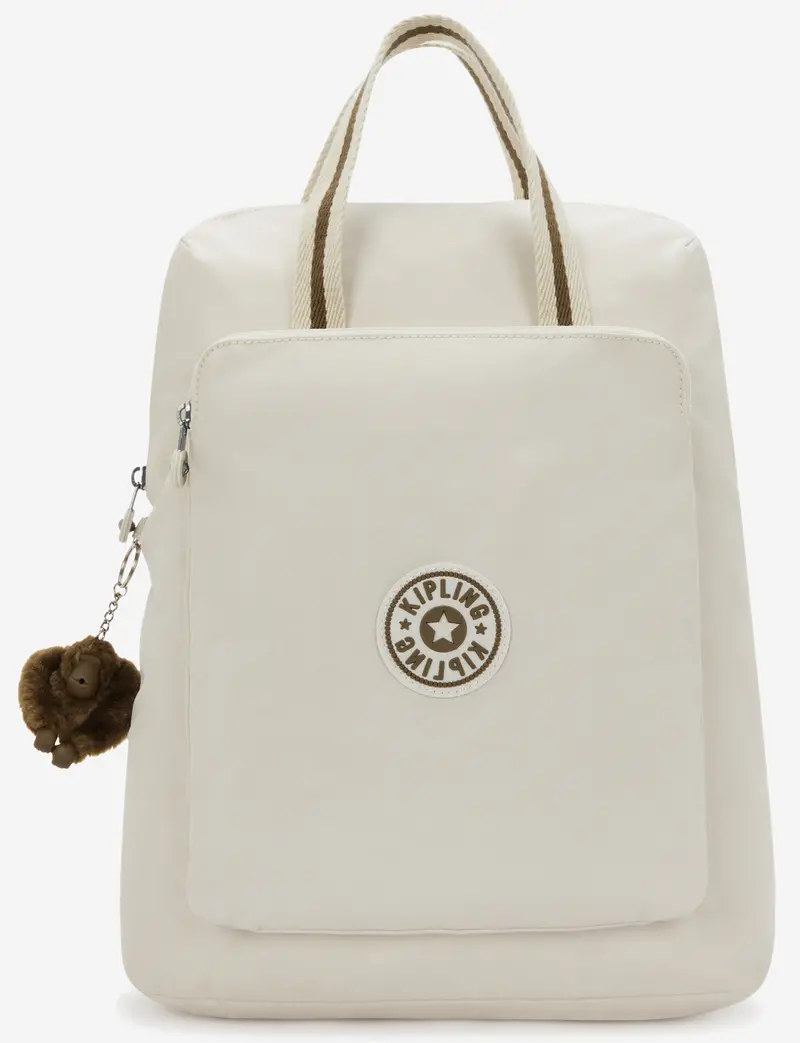 Kipling Kazuki Soft Sand Medium Laptop Backpack 1