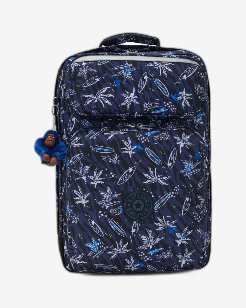 Kipling Scotty Surf Sea Large Backpack – Stylish Urban Backpack With Coastal Motif 1