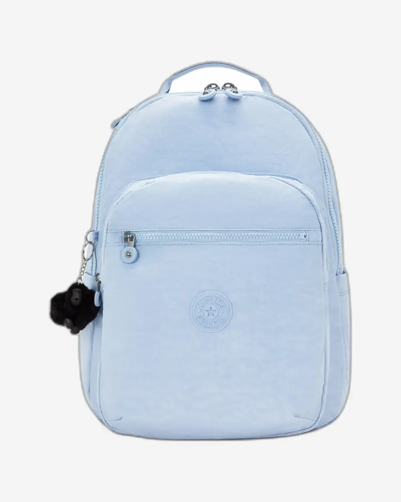 Kipling Seoul Cloudy Sky Blue Backpack – Large Capacity 1