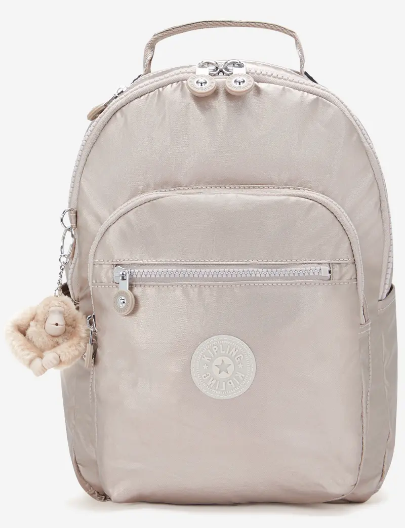 Kipling Seoul Compact Backpack In Metallic Glow With Tablet Pocket – I3789-48I 1