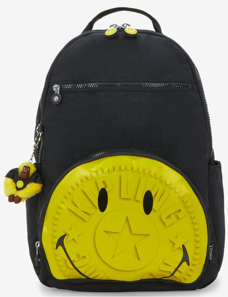 Kipling Seoul Lap Fun Backpack – Large Laptop-Compatible Style In Black (I9535-1Ks) 1