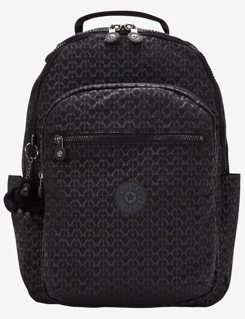 Kipling Seoul Signature Embossed Large Backpack 1