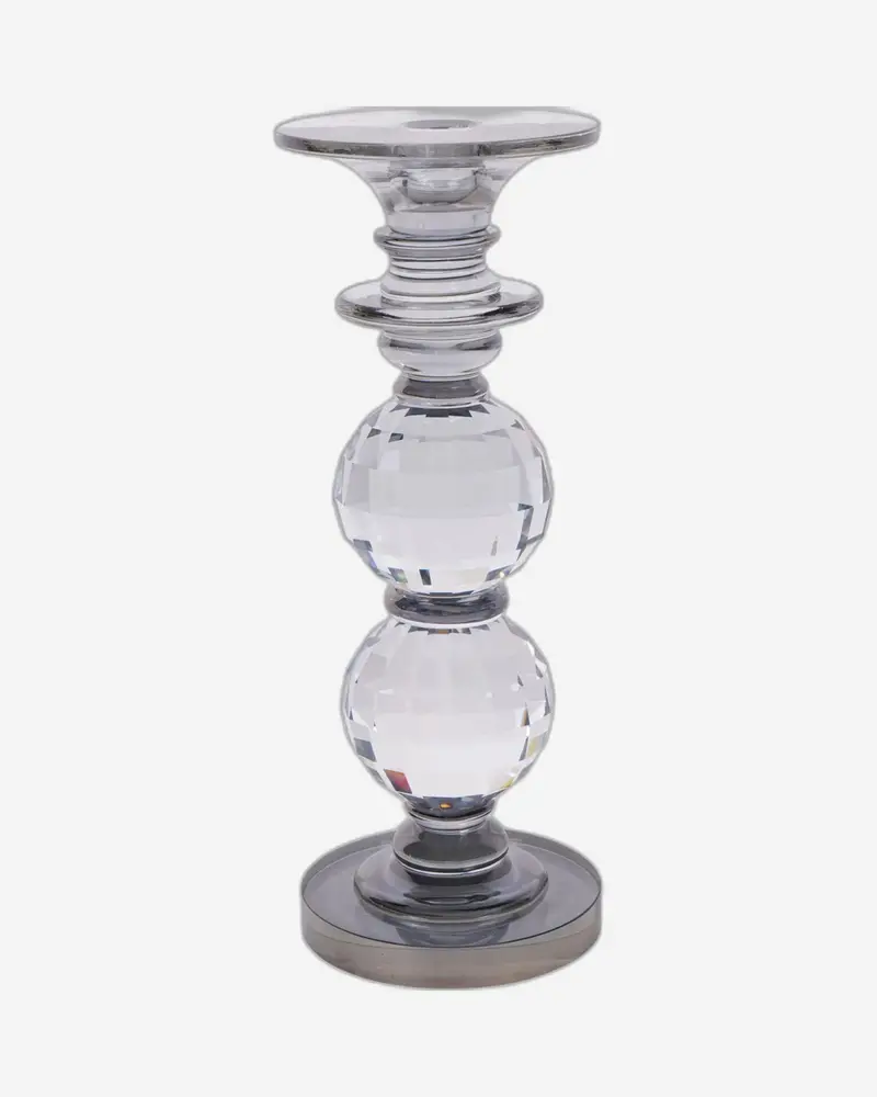 Laura Ashley Kersey Oversized Glass Candle Holder (26.5 Cm) 1