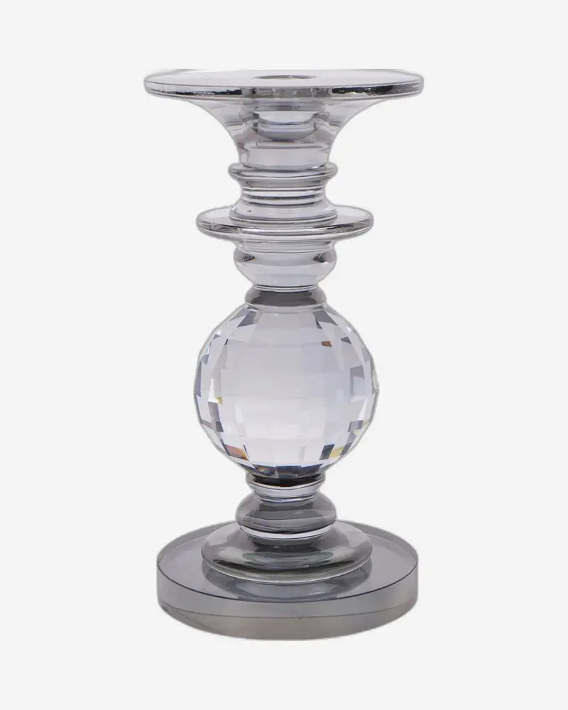 Laura Ashley Kersey Tall Glass Candle Holder (19.5 Cm) 1