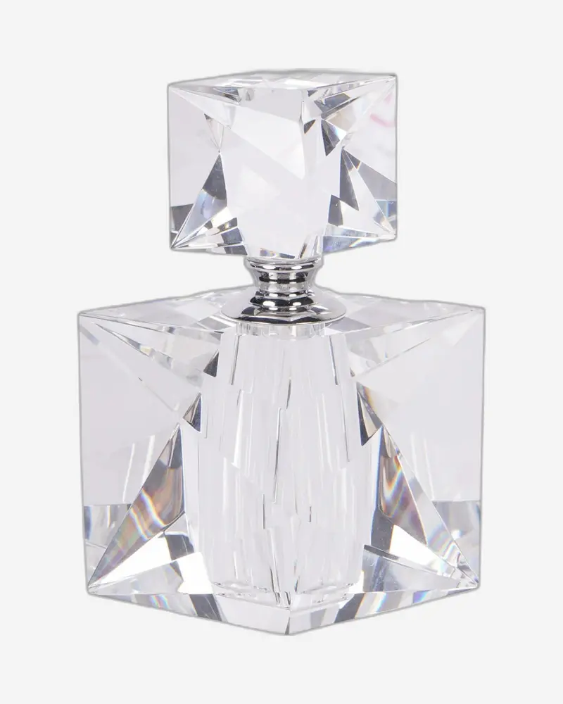 Laura Ashley Morcott Faceted Glass Decorative Bottle (12.5 Cm) 1