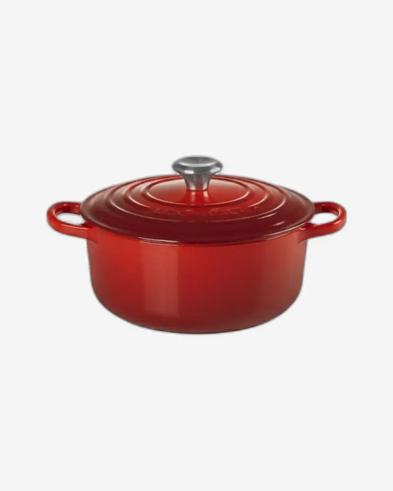 Le Creuset 20Cm Cherry Red Round French Oven 1