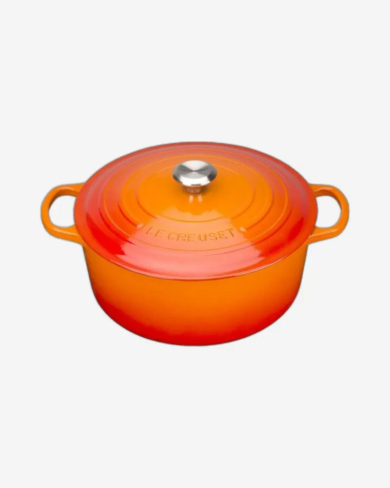 Le Creuset Round French Oven – 24 Cm Flame Enamel 1