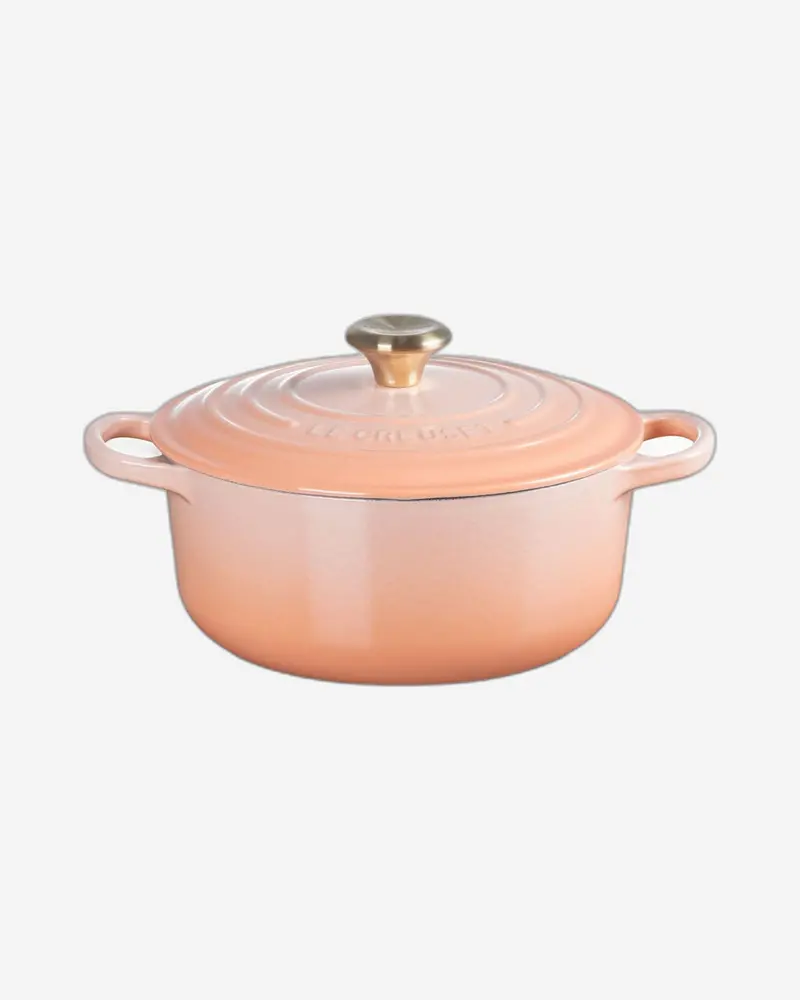 Le Creuset Round French Oven – 24 Cm Peche Enamel 1