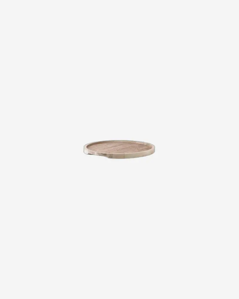 Lsa Ivalo Natural Ash And Cork Serving Tray 1